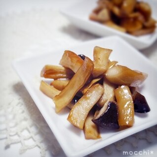 ご飯が進むエリンギのバター醤油焼き